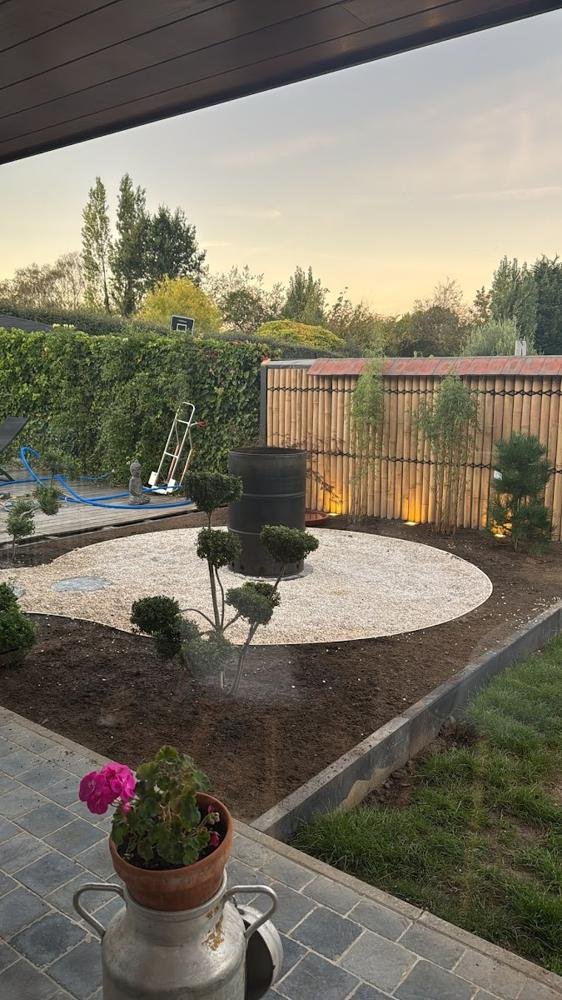 Jardin d’inspiration japonaise réalisé par Vanhecke