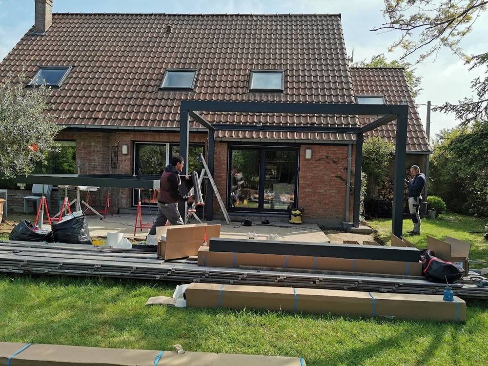 Réalisation Vanhecke — Pergolas