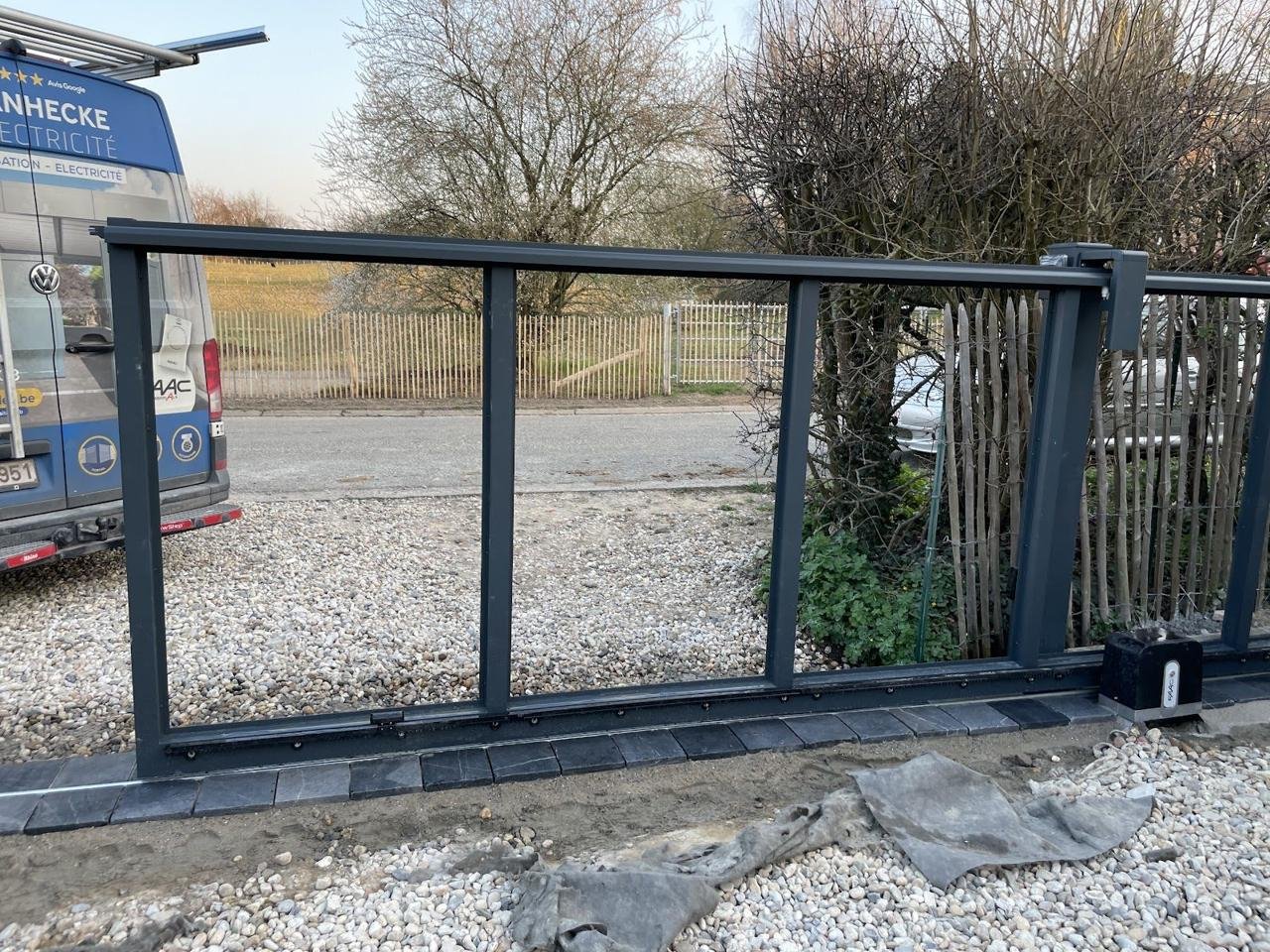 Chantier portail : photo 8