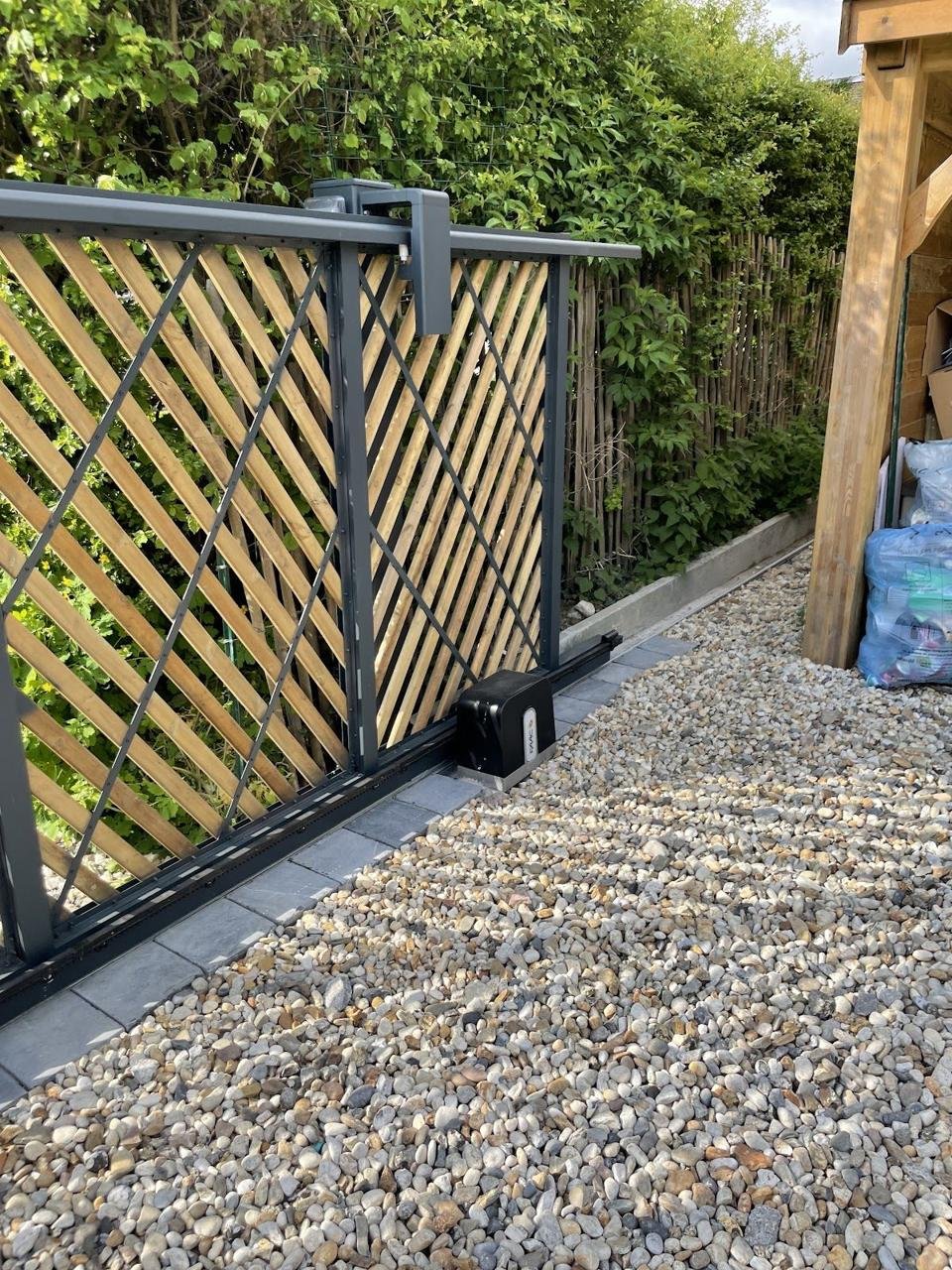 Chantier portail : photo 14