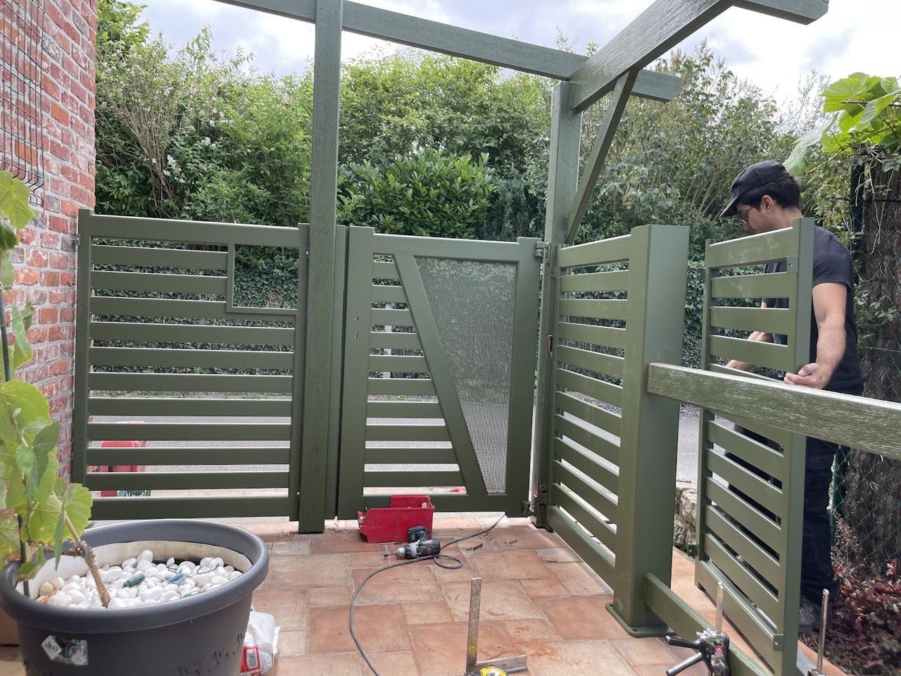 Chantier portail : photo 42